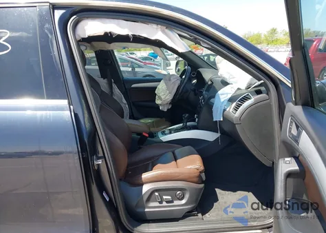 2017 Audi Q5 Premium Plus из США, поврежденный, VIN WA1M2AFP7HA054935